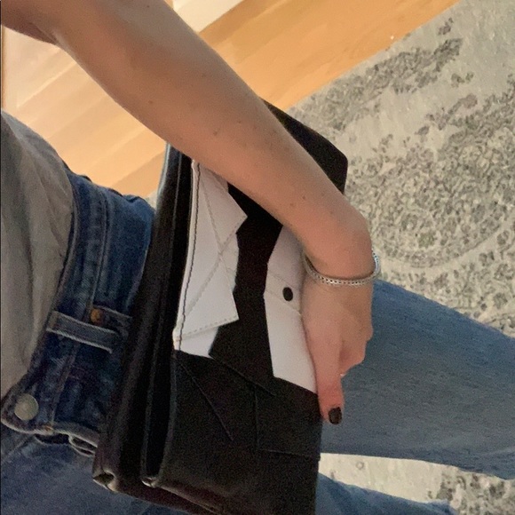 Alice + Olivia Tuxedo Clutch - Picture 8 of 8